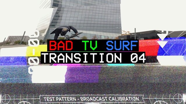 Bad TV Surf Transtion 04