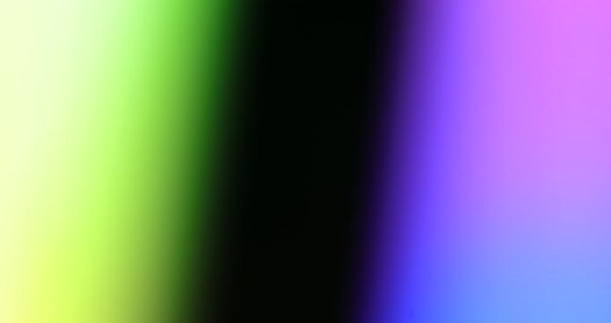 Abstract green and yellow light leak background overlay