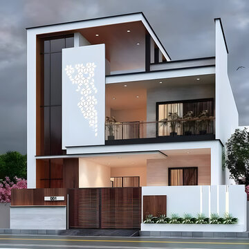 Modern Luxury Building, House, Villa & Interior Architecture Design &ndash; 3D Visualization
