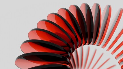Abstract Spiral Design The image showcases a striking abstract spiral. © K_Sarwar