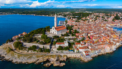 Rovinj Chorwacja Istria Adriatyk stare miasto chorwacka wenecja © JacoPoland