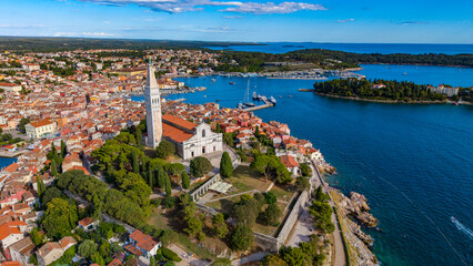 Rovinj Chorwacja Istria Adriatyk stare miasto chorwacka wenecja © JacoPoland