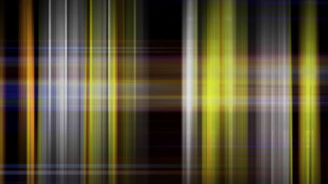 Abstract background with vertical and horizontal lines in shades of yellow, orange, and red, creating a vibrant plaid or tartan pattern with a modern aesthetic