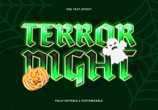 Halloween Text Effect