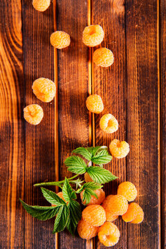 Raspberry background. Fresh berries. Raspberry fruits