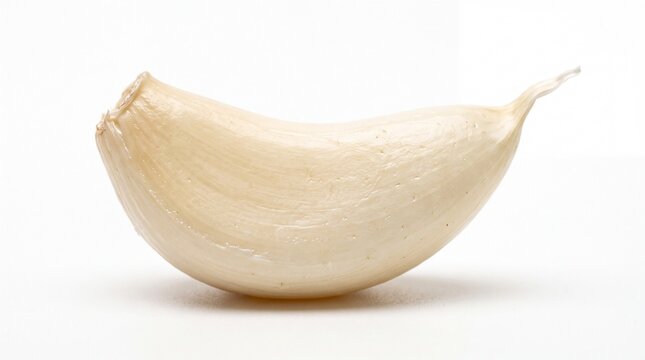 garlic isolated on white background