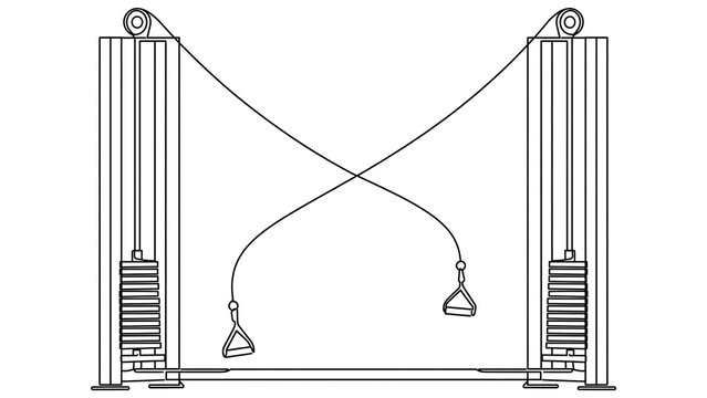 Physics equipment white background.
