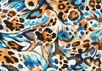 Fototapeta premium abstract animal skin pattern vector 