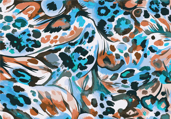 Fototapeta premium abstract animal skin pattern vector 