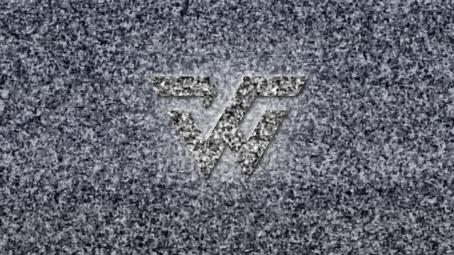 80s Retro Broadcast Intro Logo Reveal Wide