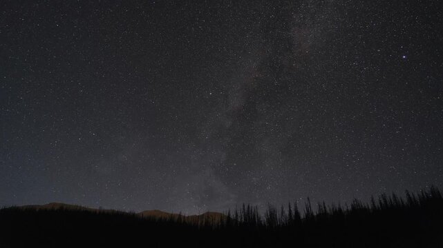 San Juan Rocky Mountains Range Night Stars Time Lapse San Luis Peak La Garita Wilderness Colorado Spring Creek Basin Bondholder Meadow Gunnison National Forest nature landscape South Ridge camping