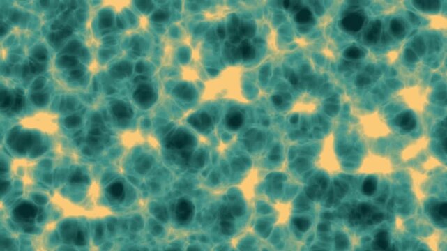 Microscopic cell culture visualization showcasing biological tissue growth patterns under advanced