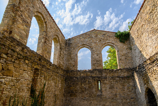 Kvetera Fortress, 10th century Georgian Orthodox architecture in the Kakheti Region of Georgia