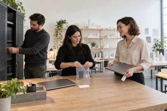 Architecture studio completing secure contractor offboarding