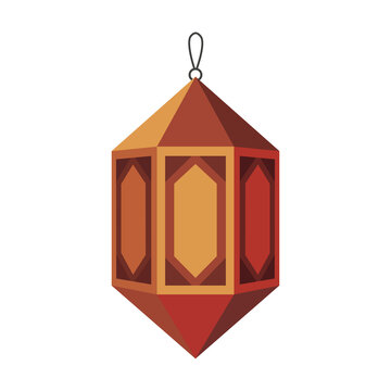 Dimensional Hanging Lantern Vector Ramadan Illustration