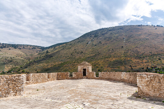 View of Porto Palermo Castle in Albania