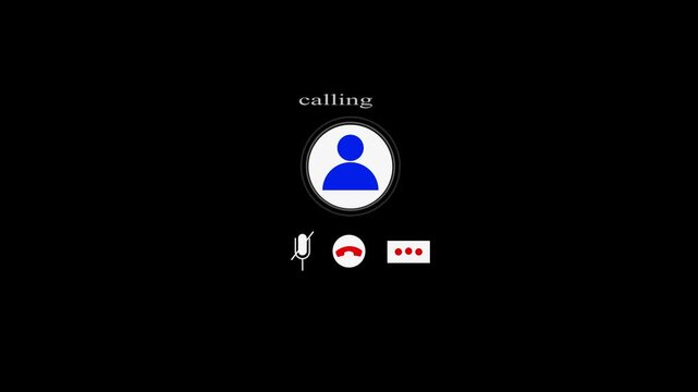 Calling Icon Animation
