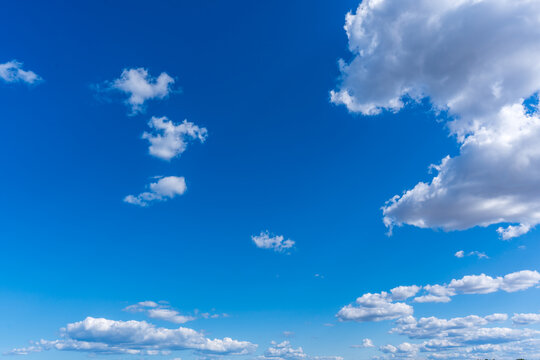 Blauer Himmel und ein paar Wolken