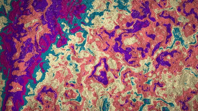 High-resolution 8K abstract procedural image generated with JavaScript. This highly detailed digital background features a rugged, granular texture with irregular, organic borders resembling crumpled 