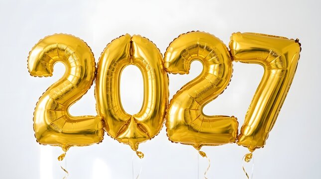 Celebrating the dawn of 2027 a golden new year filled with hope joy and exciting possibilities for everyone