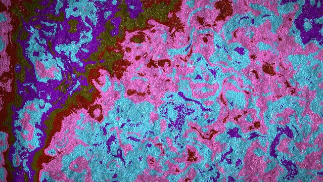 High-resolution 8K abstract procedural image generated with JavaScript. This highly detailed digital background features a rugged, granular texture with irregular, organic borders resembling crumpled 