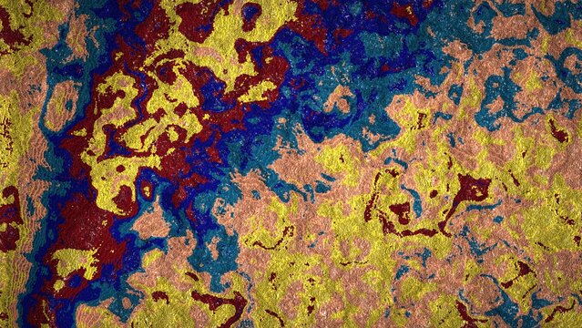 High-resolution 8K abstract procedural image generated with JavaScript. This highly detailed digital background features a rugged, granular texture with irregular, organic borders resembling crumpled 