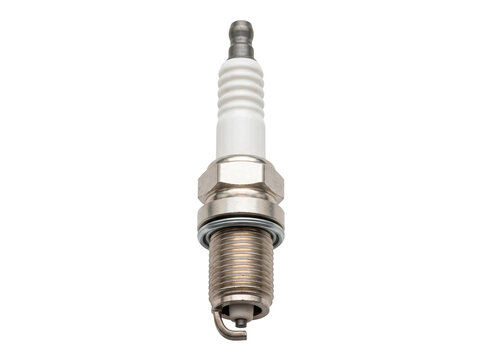 Automotive Spark Plug Isolated