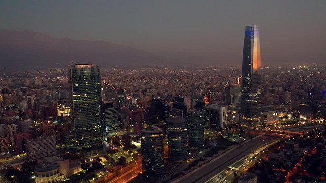 video costanera norte atardecer 05