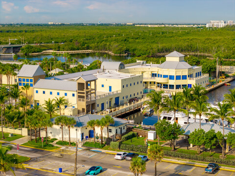 Aerial photo Florida Atlantic University SeaTech Dania Beach