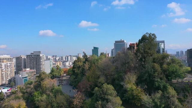 Video Santiago cerro Santa Lucia 014