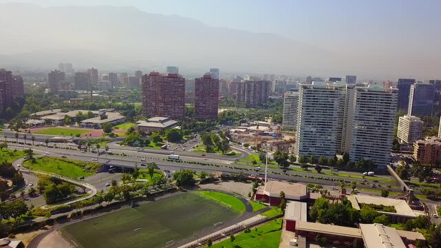 video avenida kenedy desde el aire