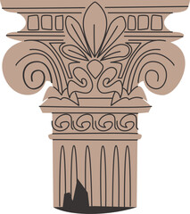 Obraz premium Column Capital