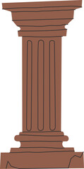 Obraz premium Ancient Marble Column