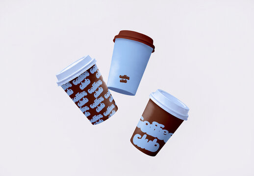 Coffee Cup Branding Mockup