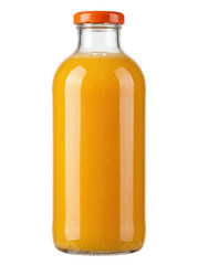Glass Bottle of Freshly Squeezed Orange Juice with Cap © Ahsan