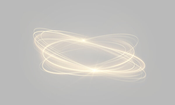 Glistering golden swirl with elegant rings and luminous motion.