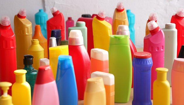 Household cleaning and washing chemical products