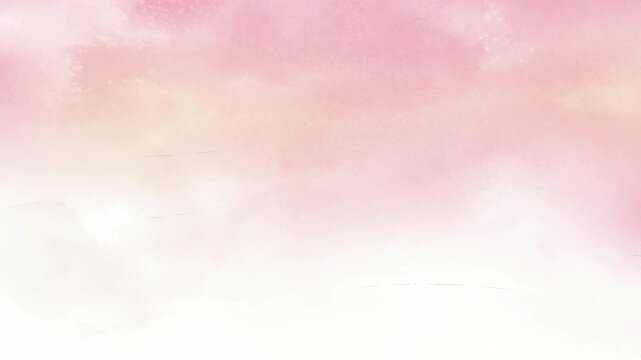 Soft Pink Watercolor Gradient Wash 4K