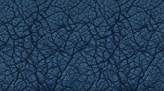Deep blue cracked texture background with abstract pattern