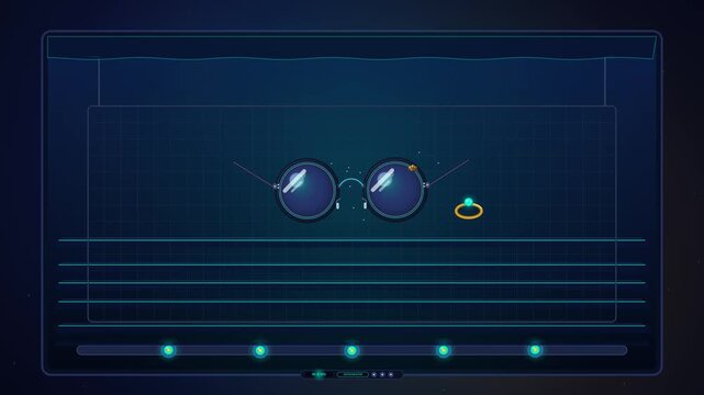 Educational animation illustrating ultrasonic cavitation technology cleaning eyeglasses and a diamond ring, showing acoustic transducers, rarefaction, and supersonic microjets removing contaminants