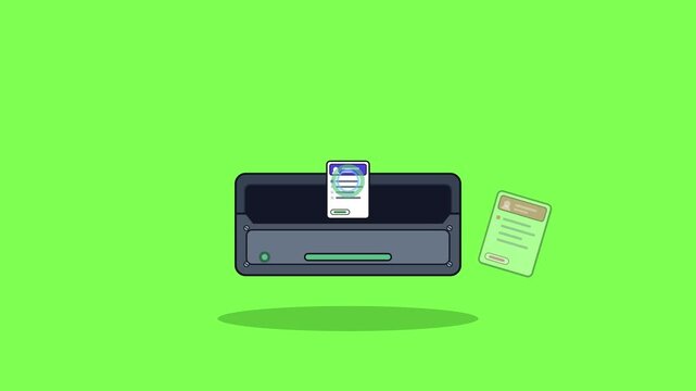 Automated digital document processing and verification system flow
