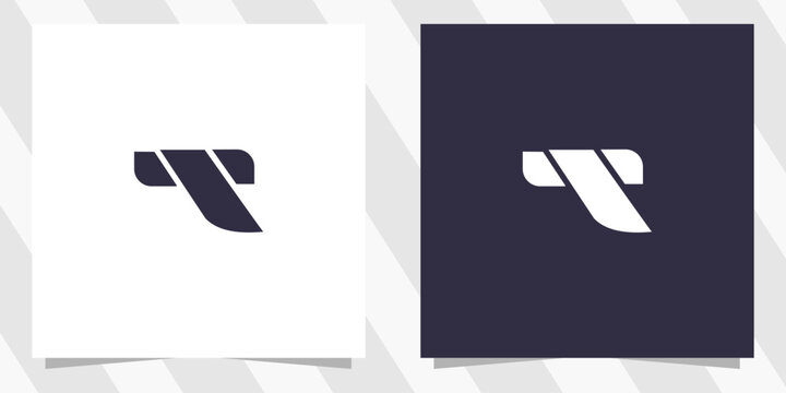 letter t logo design vector