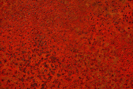 Rusty Metal Plate Texture Background