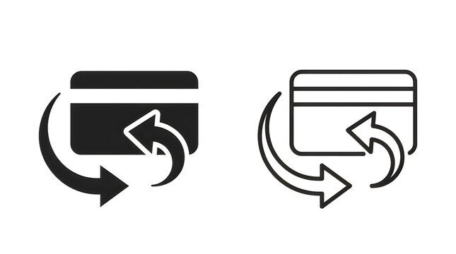 Recycle arrows with document icons