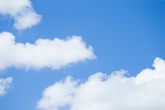blue sky with cloud closeup. natural background and texture for design.