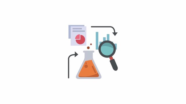 Science presentations, educational materials, research articles, and digital marketing campaigns related to data analysis and scientific progress.