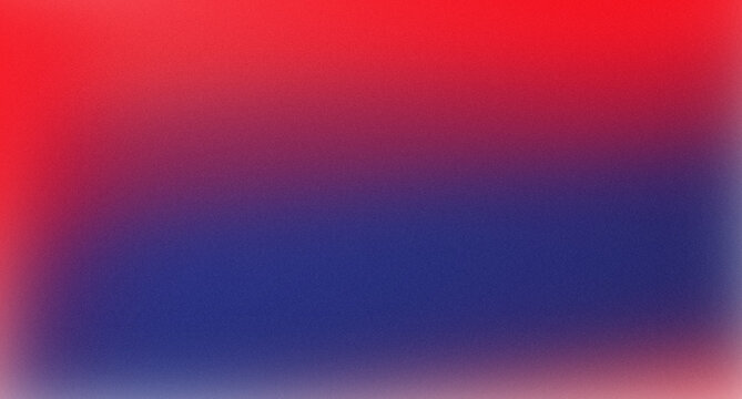 Abstract background with vertical lines in a gradient of red and blue with a grainy texture