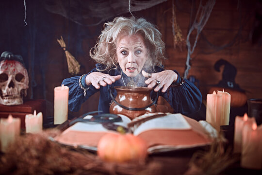 Brewing Potion Witch
