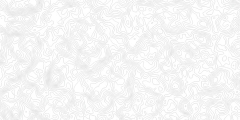 Landscape black line wireframe location diagram world map texture design. White relief counter topo map diagram outline minimal area topography spiral line textile background .   © MOHAMMAD