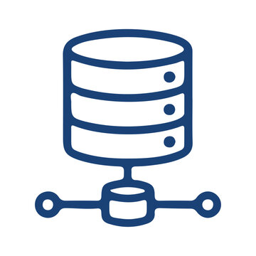 Database Data Storage Technology Icon
